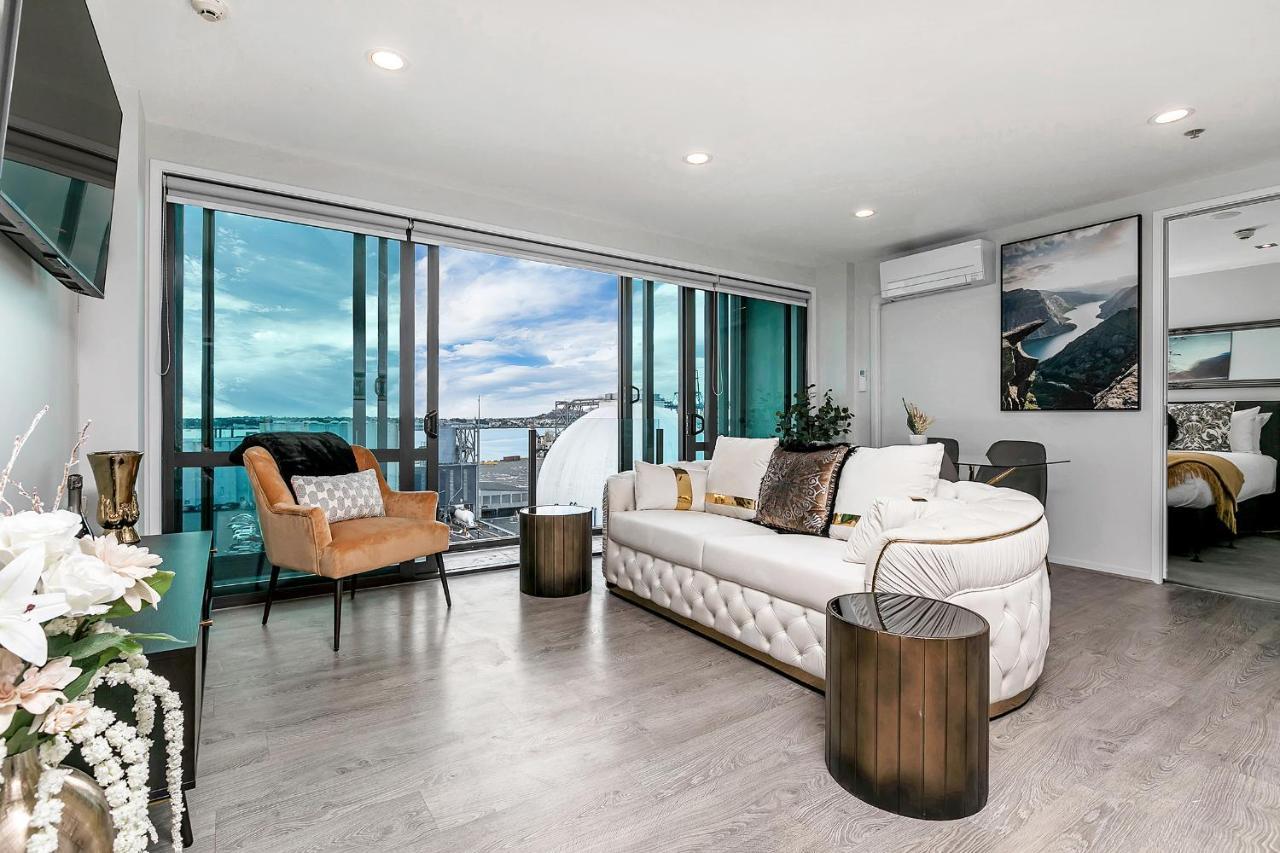 Appartement Dockside Luxury + Cp à Auckland Extérieur photo